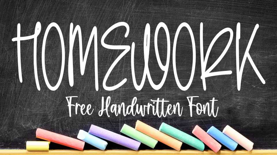 Homework Font › Fontesk