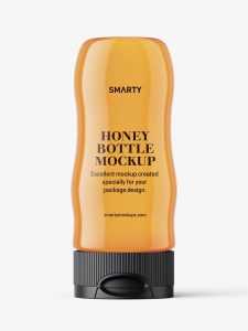 Honey bottle mockup