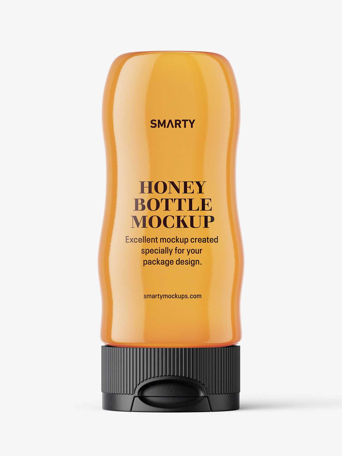 Honey bottle mockup
