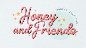 Honey & Friends Font › Fontesk