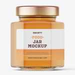 Honey jar mockup