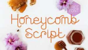 Honeycomb Script Font Family › Fontesk