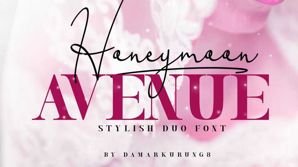 Honeymoon Avenue Script Font › Fontesk