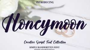 Honeymoon Font › Fontesk