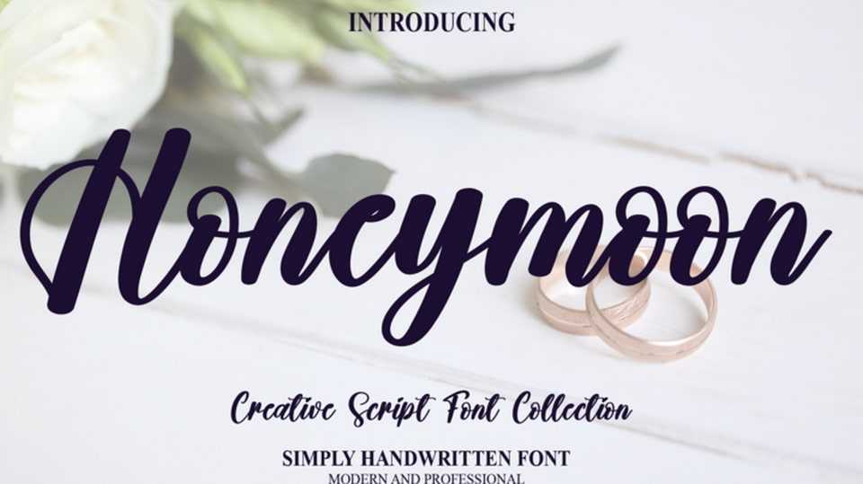 Honeymoon Font › Fontesk