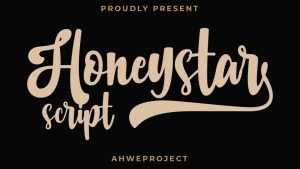 Honeystar Font › Fontesk