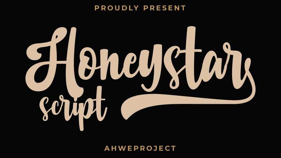 Honeystar Font › Fontesk