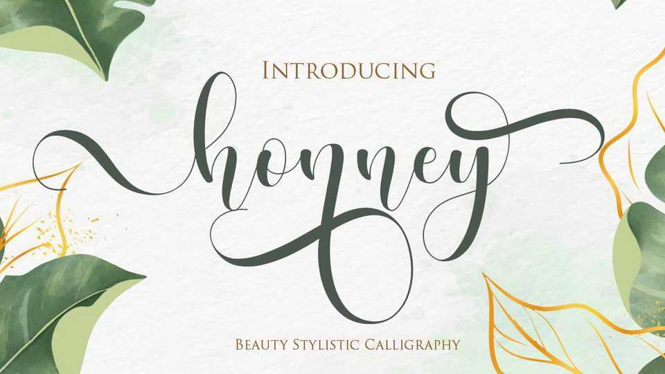 Honney Script Font › Fontesk