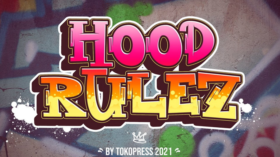 Hood Rulez Font › Fontesk