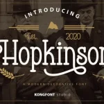 Hopkinson Display Font