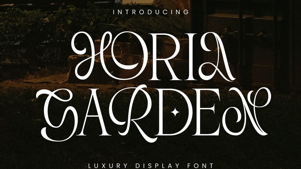 Horia Garden Font › Fontesk