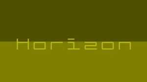 Horizon Font › Fontesk
