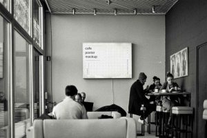 Horizontal Cafe Poster Mockup