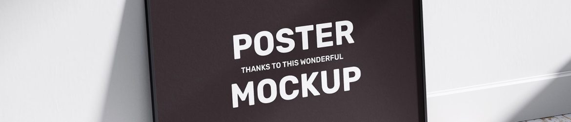 Horizontal poster frame mockup - Instant Download Horizontal poster frame mockup - Instant Download