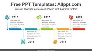 Horizontal Sort Bar PowerPoint diagram