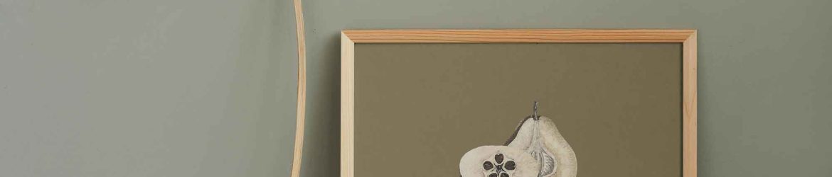 Horizontal Wooden Frame Mockup (PSD)