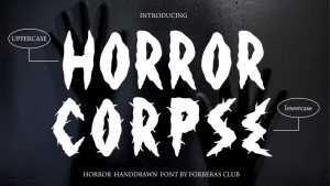 Horror Corpse Font › Fontesk