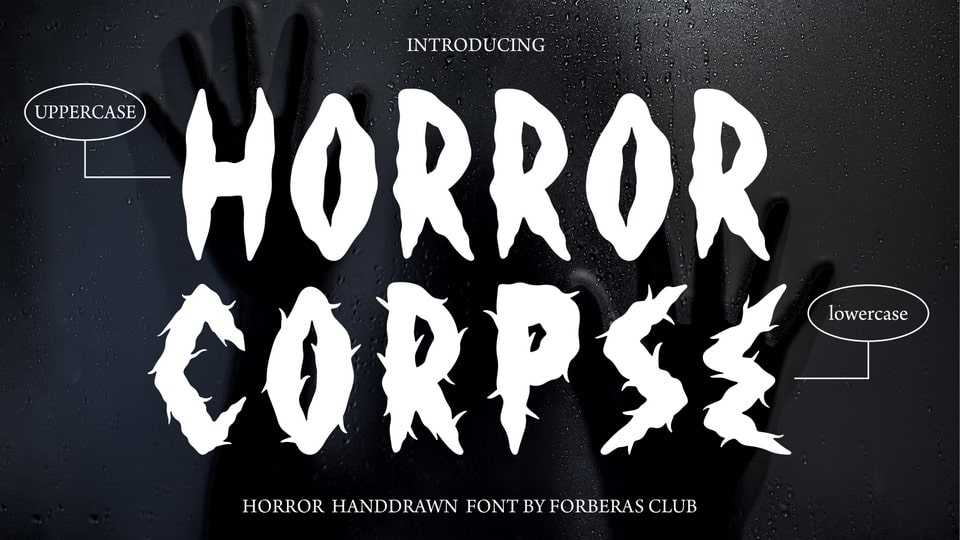 Horror Corpse Font › Fontesk