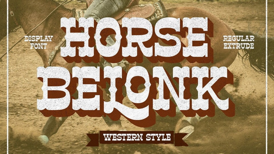 Horse Belonk Font › Fontesk