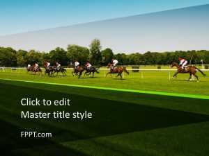 Horse Racing PowerPoint Template