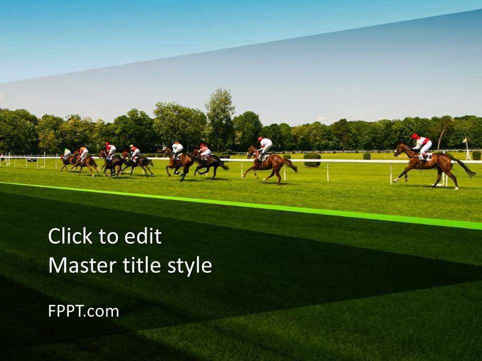 Horse Racing PowerPoint Template