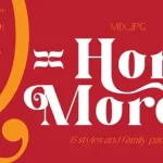 Horst More Serif Font