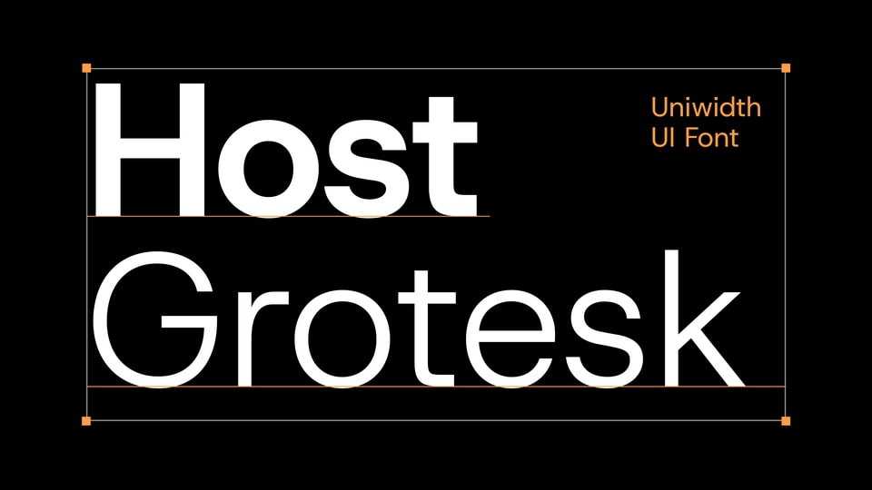 Host Grotesk Font Family › Fontesk