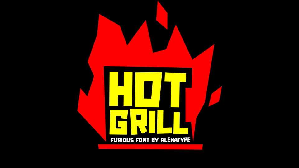 Hot Grill Font › Fontesk