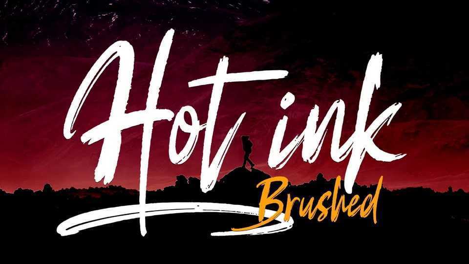 Hot Ink Font › Fontesk
