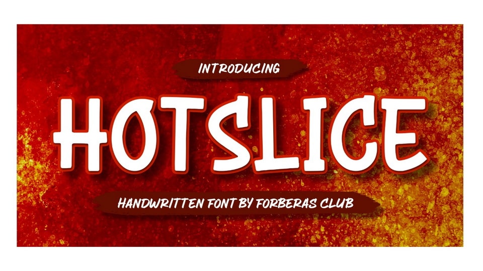 Hot Slice Font › Fontesk