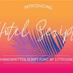 Hotel Handwritten Font