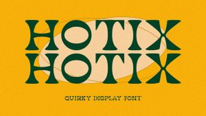 Hotix Font › Fontesk