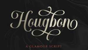 Hougbon Script Font › Fontesk