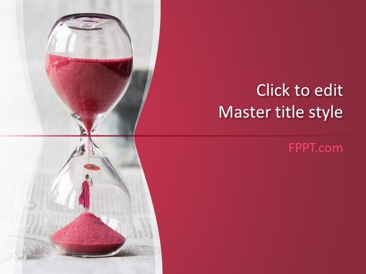 Hourglass PowerPoint Template