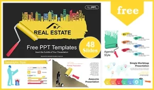 House Renovation PowerPoint Templates