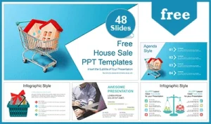 House Sale Market PowerPoint Templates