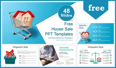 House Sale Market PowerPoint Templates