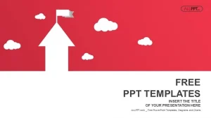 House shape arrows. Business concept PowerPoint Templates