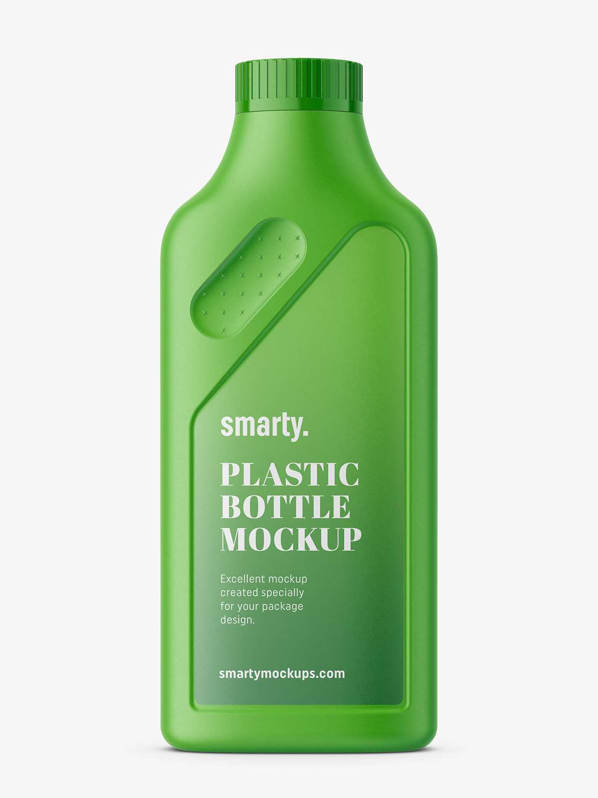 Household bottle mockup