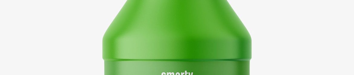 Household bottle mockup