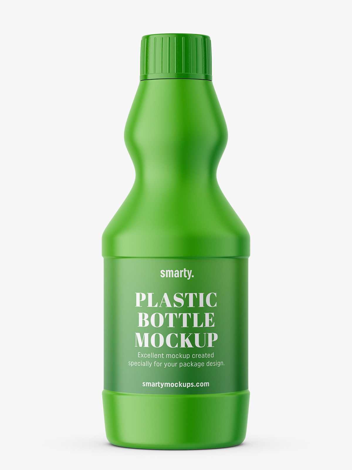 Household bottle mockup