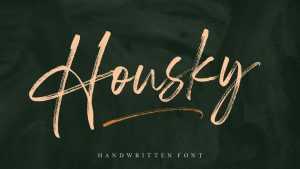 Housky Font › Fontesk