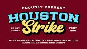 Houston Strike Font Duo › Fontesk