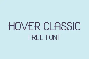 Hover Classic Font