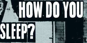 How do you sleep? Font