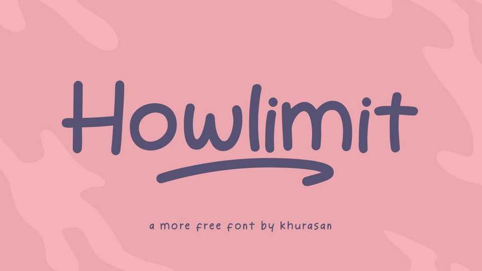 Howlimit Font › Fontesk