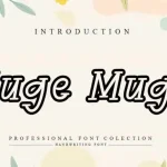 Huge Muge Handwritten Font