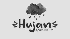 Hujan Font › Fontesk