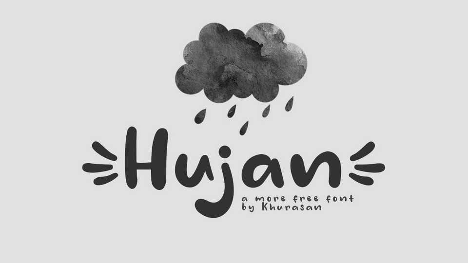 Hujan Font › Fontesk