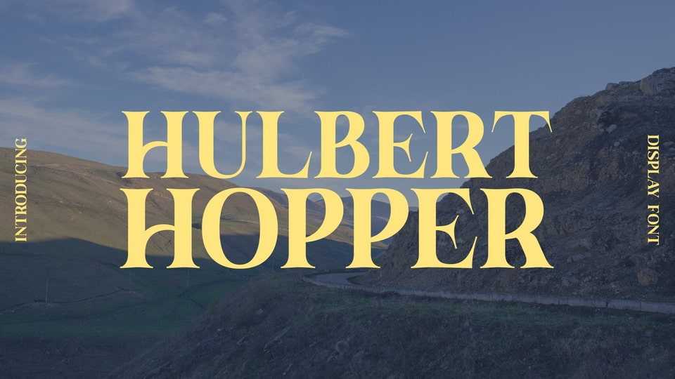 Hulbert Hopper Font › Fontesk